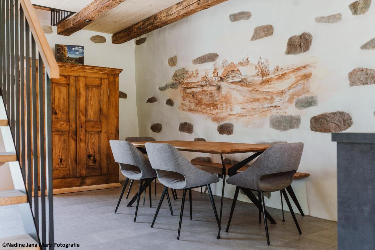 Villa Ferienhaus Im Schwarzwald Am See "Backhaeusle" Hornberg Exterior foto