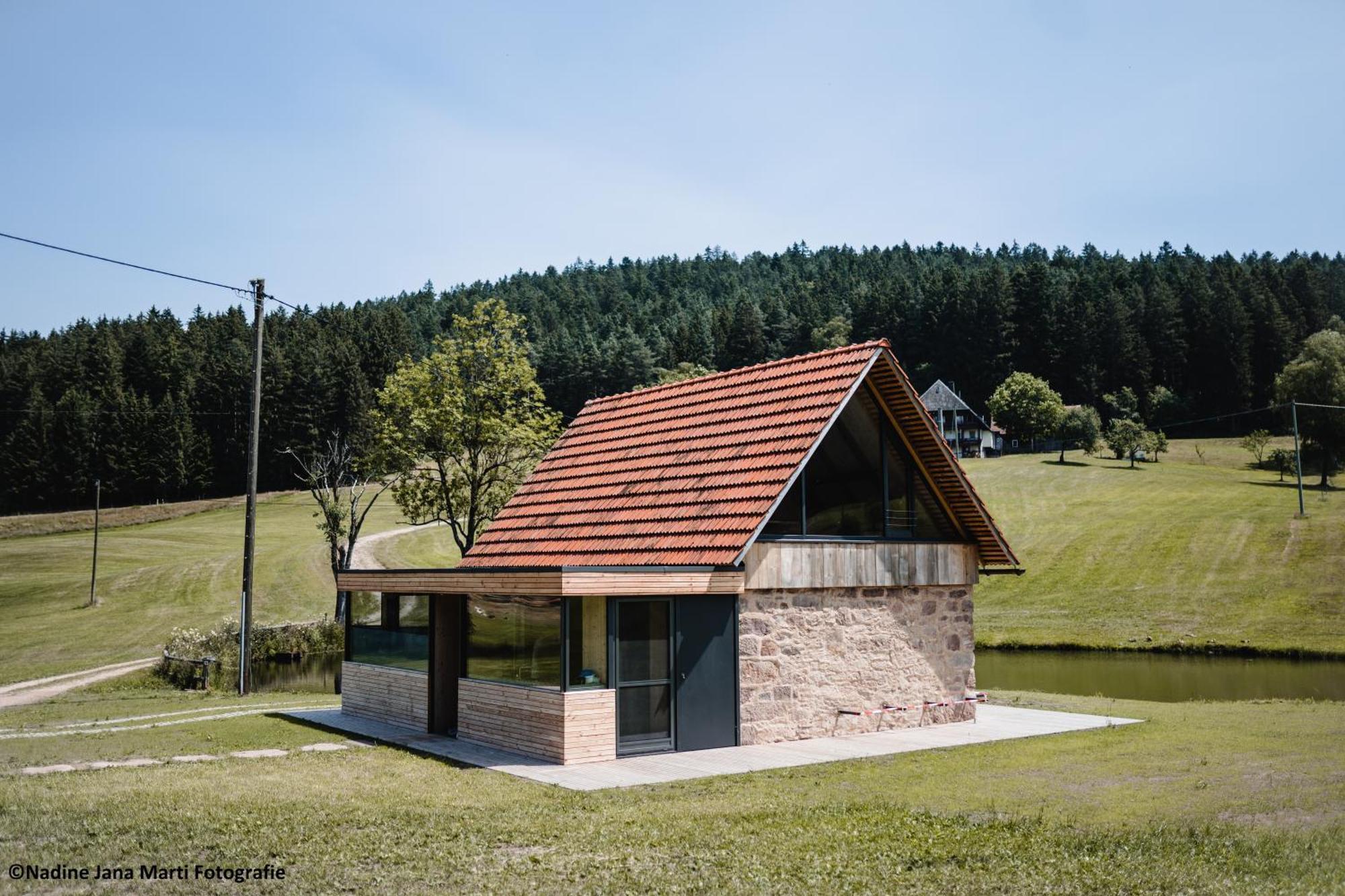 Villa Ferienhaus Im Schwarzwald Am See "Backhaeusle" Hornberg Exterior foto